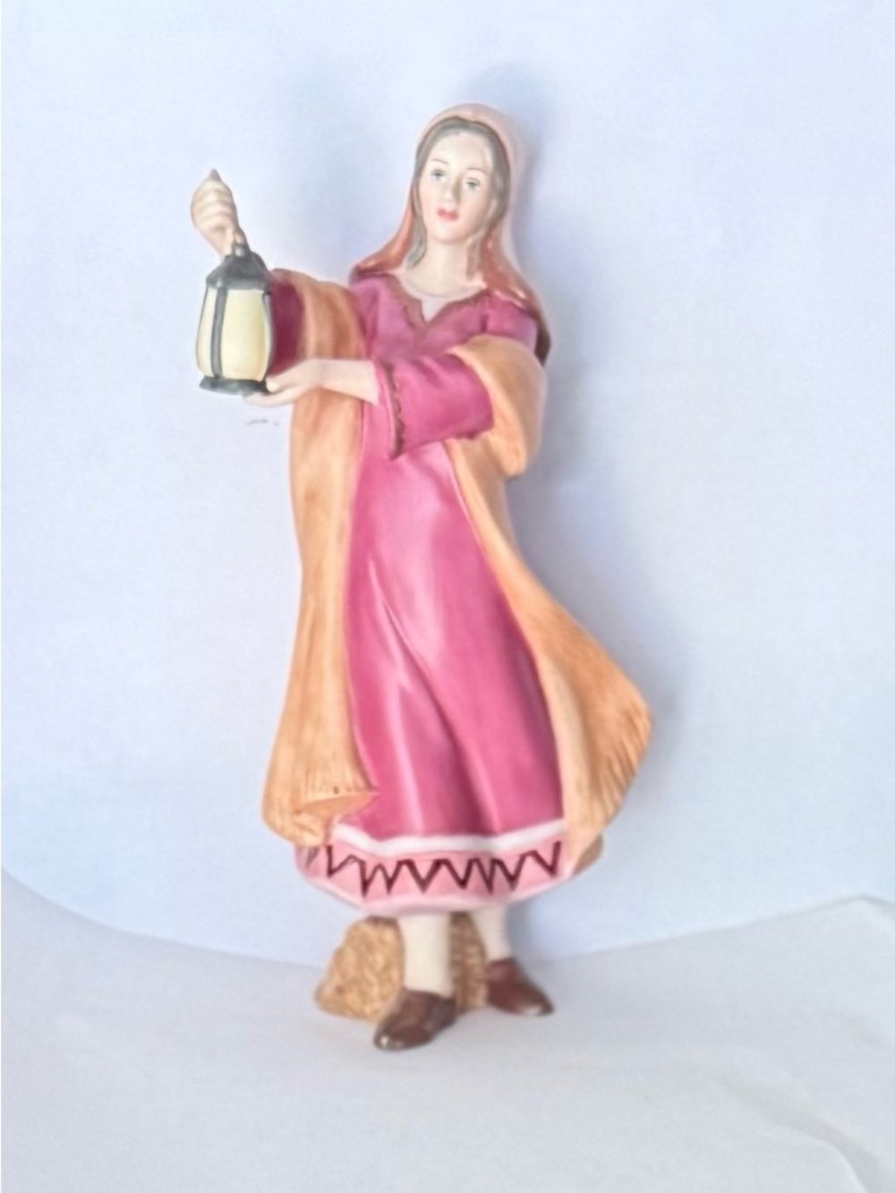 VTG Hawthorne Village Thomas Kinkade Nativity Lighting The Night" Collectible
